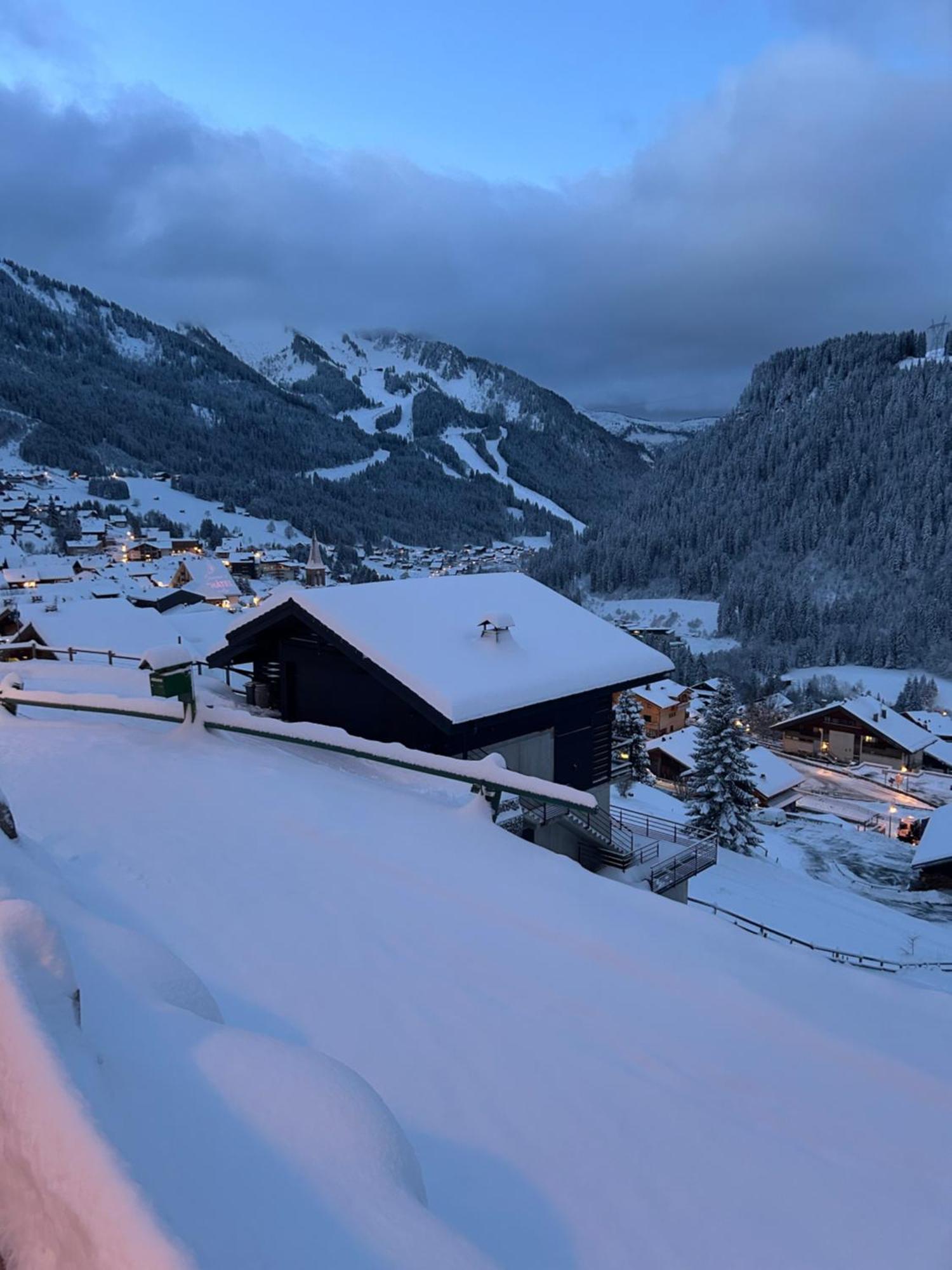 Апартаменты Le Hameau Des 4 Saisons Шатель Экстерьер фото